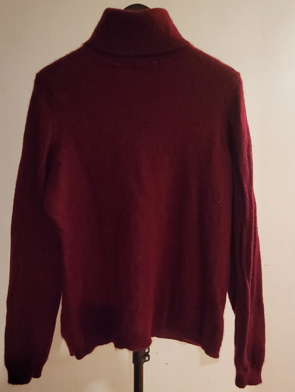 Charter Club Deep Red Turtleneck Sweater